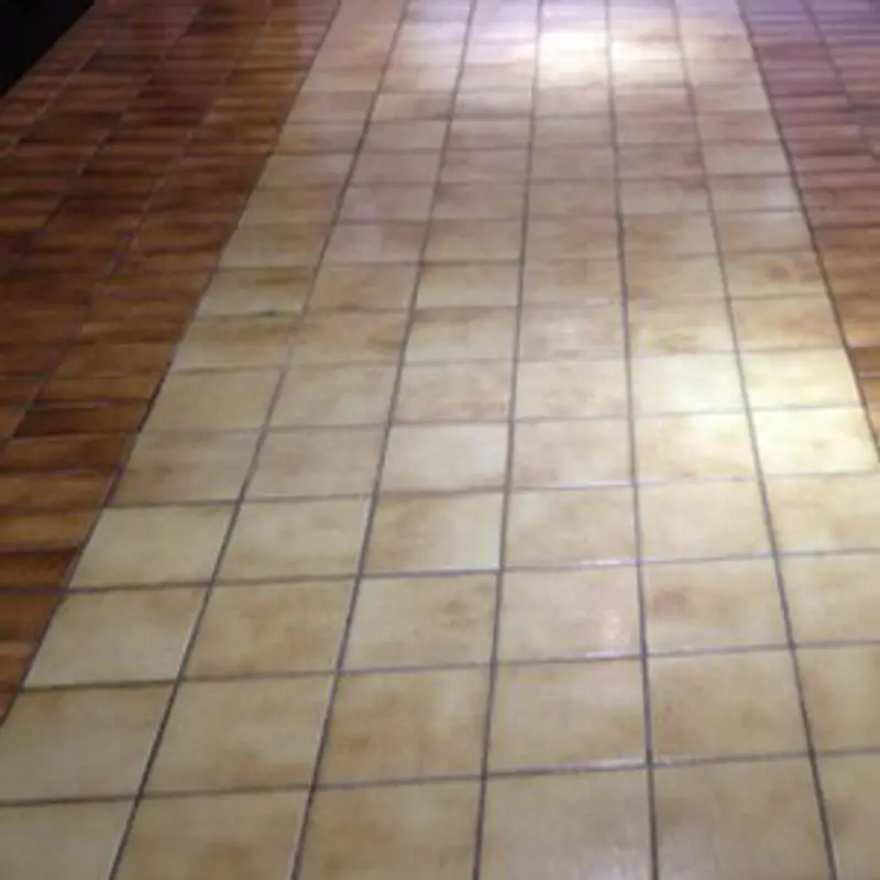 Tile Floor Cleaning